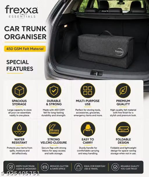 Car Trunk Organiser Storage Box